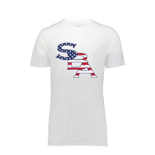 [FTSCUBWH-YS-LOGO1] Decker Youth Tri-Blend T-Shirt - Short Sleeve (Youth S, White, Logo 1)