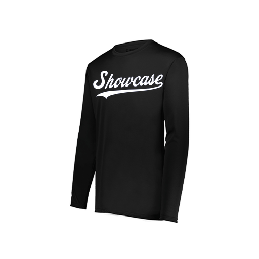 [222822.080.XS-LOGO3] Men's LS Smooth Sport Shirt (Adult XS, Black, Logo 3)