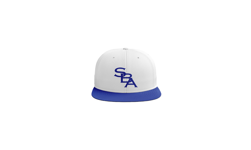 SBA TX - White/Royal Blue Hat